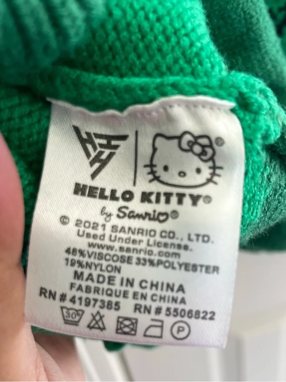 Sanrio x Hypland Hello Kitty Sweater - Multicolor New with Tags! - Picture 6 of 6